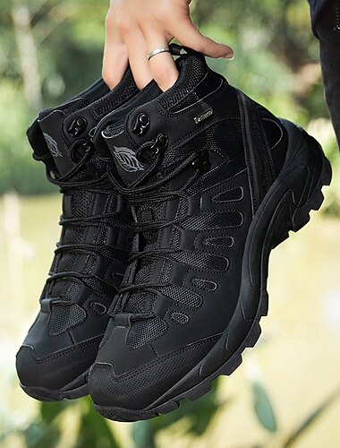  Taktische Wanderstiefel für Herren – leichte Wüsten-Kampfstiefel mit atmungsaktivem Mesh und rutschfester Sohle für Outdoor-Abenteuer