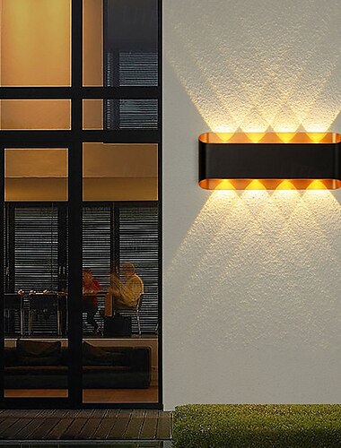  op en neer moderne led wandlamp 2/4 hoofdlamp binnenverlichting buitenverlichting wandlampen voor galerijverlichting 110-240v 5w