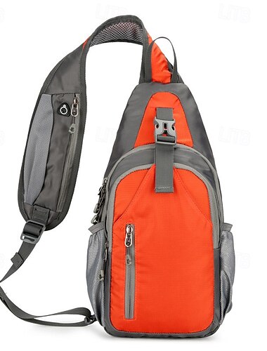  / Tragetasche Reißverschluss Mehrere Taschen Regenfest Anatomisches Design tragbar Langlebig Außen Wandern Camping Militär Nylon Schwarz Armeegrün Blau
