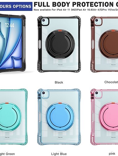  Tableta Carcasa Funda Para Apple iPad Air de 11"(2024) iPad Air de 13"(2024) iPad Pro de 11"(2024) iPad Pro de 13"(2024) iPad 10.9'' 10 iPad Air 5.º ipad 9th 8th 7th Generation 10.2 inch iPad Pro 4