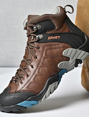  bottes de randonnée imperméables pour hommes avec semelle antidérapante et support de cheville - idéales pour les aventures en plein air et le trekking