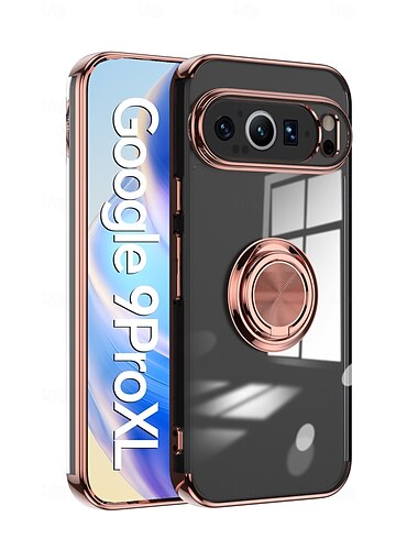  Handy Hülle Handyhüllen Für Pixel 9 Pro Pixel 9 Pro XL Pixel 8 Pro Pixel 8 Pixel 9 Pixel 7 Pixel 7 Pro Rückseite Inhaber anrufen Magnetisch Stoßresistent Retro TPU Plattierung PC