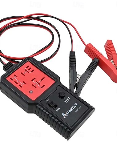  ユニバーサル 12V/24V 自動車リレーテスター 自動車リレー短絡テスター 自動車バッテリーチェッカー 電子リレーテスター