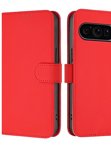  Handy Hülle Handyhüllen Für Pixel 9 Pro Pixel 9 Pro XL Pixel 8 Pro Pixel 8 Pixel 9 Pixel 7 Pixel 7 Pro Pixel 6 Pixel 6 Pro Flip-Cover mit Halterung mit Handschlaufe Kartenschlitz Retro TPU PU-Leder