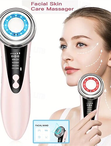  uppladdningsbart anti-aging och anti-rynkor massageapparat för ansiktshudvård usb-laddning hem hudvårdsinstrument idealisk present för kvinnor