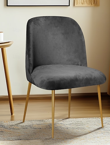  eetkamerstoelhoes stretch fluweel gestoffeerde zijkant eetkamerstoelhoes hoes bordeauxrood gebogen rug mid century accent eetkamerstoelhoezen voor keuken woonkamer