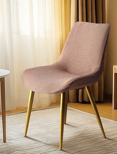  Funda para silla de comedor con trébol, funda elástica para asiento de silla para comedor, fundas protectoras para sillas de comedor, suaves y gruesas, lavables