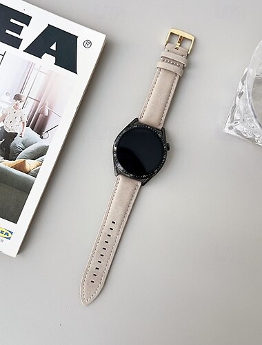  Uhrenarmband für Samsung Galaxy Watch 3 45mm, Galaxy Wacth 46mm, Gear S3 Classic / Frontier, Gear 2 Neo Live PU - Leder Ersatz Gurt Verstellbar Solo-Loop Armband