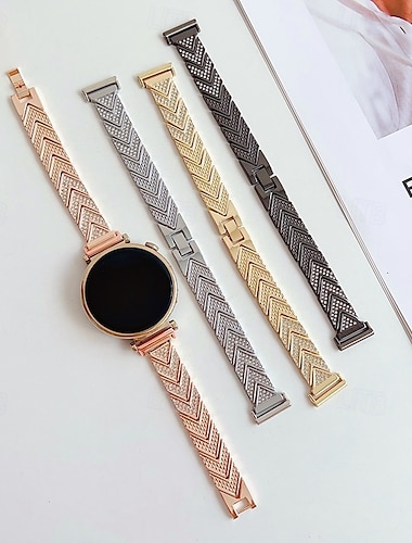  Παρακολουθήστε το συγκρότημα για Samsung Galaxy Watch 7/6/5/4 40/44mm, Galaxy Watch 5 Pro 45mm, Galaxy Watch 6/4 Classic 42/46/43/47mm, Watch 3, Active 2, Gear S3 S2 κράμα Αντικατάσταση Λουρί