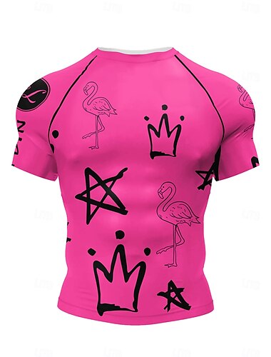  Herren Laufshirt Sport Top Funktionsshirt Kurzarm T-Shirt Casual Athlässigkeit Herbst Atmungsaktiv Schnelltrocknend Fitnesstraining Laufen Gehen Sportbekleidung Sportkleidung Graphic 1 # 2 # 3 #