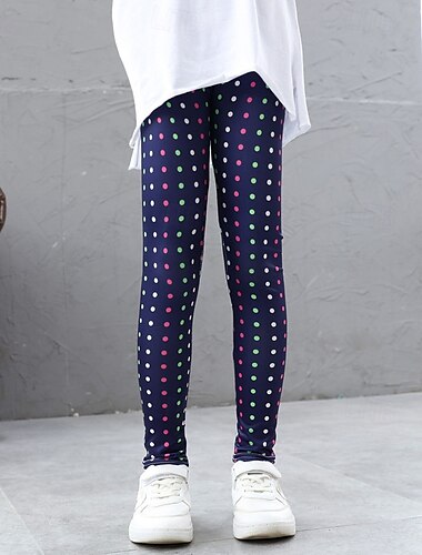  Mädchen 3D Graphic Hose Gamaschen Sommer Frühling Aktiv Basic kinderkleidung 4-12 Jahre Outdoor Casual Täglich Regular Fit