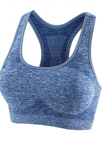  Damen BH-Oberteil Unterwäsche BH-Top Bequem Atmungsaktiv Stoßfest Herausnehmbare Polsterung Drahtlos Einfach Sport Sportkleidung Schwarz Gelb Yoga Fitness Leger