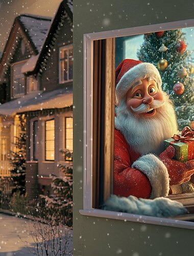  juledørdekorasjoner dørdeksler julenisse dørteppe dørgardindekorasjon bakteppe dørbanner til inngangsdør gårdshus juleferie fest dekorutstyr gave innendørs/utendørs