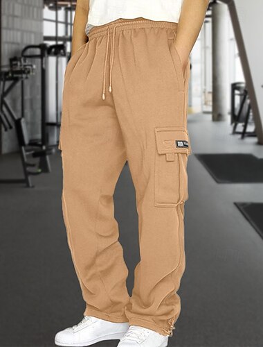  Homme Jogging Jogging Pantalon Pantalons de course Pantalon athlétique Pantalons de GYM Poche Cordon Ceinture élastique Pantalons / Surpantalons Extérieur Sport & Loisir Athlétique Séchage rapide