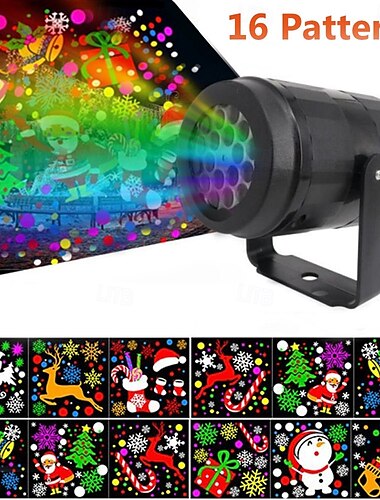  projector licht aurora licht nachtlampje led nachtlampje 360 graden verstelbaar laserlicht projector feest kerstcadeau multi-kleuren