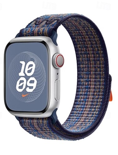  Sportarmband Kompatibel mit Apple Watch Armband 38mm 40mm 41mm 42mm 44mm 45mm 49mm Verstellbar Stoff Ersatzarmband für iwatch Ultra 2 Series 9 8 7 SE 6 5 4 3 2 1