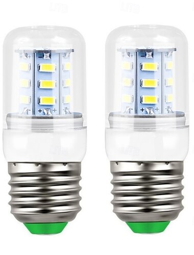  נורת מקרר לד e26 3w 120v 400lm 40w מקבילה נורת מקרר 2 חבילה