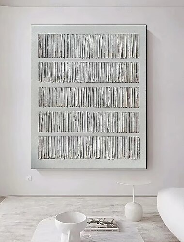  wabi sabi konst handmålad vit 3d texturmålning handgjord väggkonst vit minimalistisk målning neutral gipsmålning wabi sabi väggkonst vit texturmålning modern minimalistisk konst julklapp