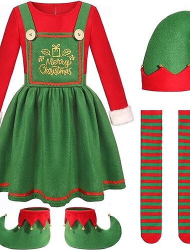  Manó Felszerelések Divatos jelmez Karácsonyi öltözék Férfi Női Fiú Lány Cosplay jelmez Felnőttek Gyermek Karácsony Újév szenteste Karácsony Parti Jelmez