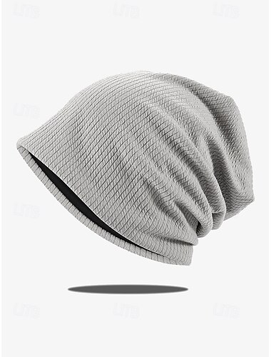  Damen Slouchy Beanie Mütze mit strukturiertem Strickdesign, lässige leichte Mütze für Herbst- und Wintermode