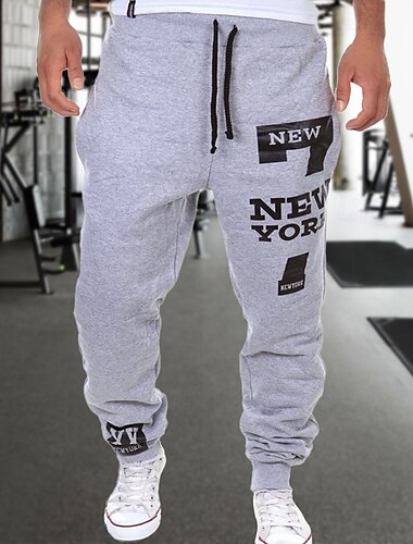  Herren Jogginghose Jogger Sporthose Sportliche Hosen GYM-Hose Tasche Kordelzug Hosen / Regenhose Outdoor Sport & Natur Sportlich Schnelltrocknend Leichtgewichtig Weich Marathon Laufen Trainieren