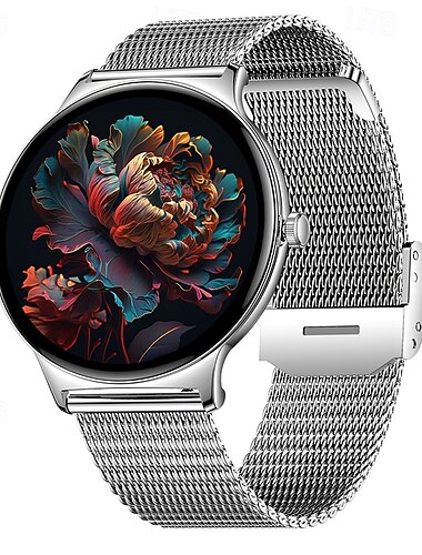  imosi 1,43 ιντσών amoled smartwatch fitness ρολόι τρεξίματος bluetooth βηματόμετρο υπενθύμισης κλήσεων παρακολούθησης δραστηριότητας συμβατό με android ios γυναίκες άνδρες κλήσεις μεγάλης διάρκειας σε