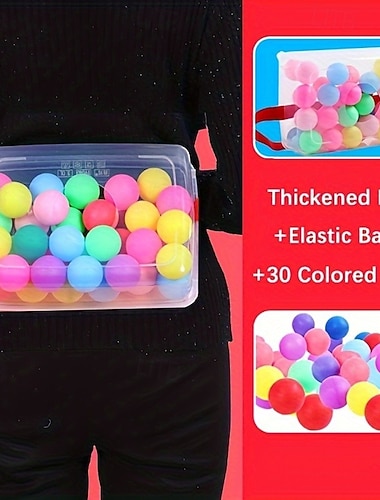  Shake Ball Boks Spillsett - Morsomme Familie Spill Rekvisitter Utendørs og Innendørs Lek - Bryllup Bursdag Sommerferie Fest Utstyr Temadekorasjoner og Underholdning Julegave