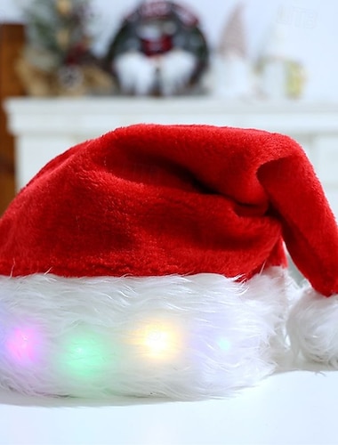 рождественские шапки для детей, шапка Санты с легкими праздничными и веселыми аксессуарами для праздничных торжеств и приключений в зимней стране чудес   рождественские шапки для детей, шапка Санты с легкими праздничными и веселыми аксессуарами для праздничных торжеств и приключений в зимней стране чудес