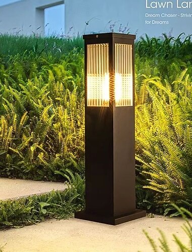  مصباح عمود إضاءة LED حديث، مصباح مسار خارجي، مصباح حديقة خارجي سلكي، مصباح حديقة خارجي ...