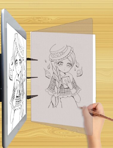  optischer Zeichentisch für Smartphones und Tablets Zeichen- und Skizzenunterstützungstool für Anime-Illustrationen