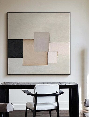  τρισδιάστατη ελαιογραφία χειροποίητο μπεζ wabi sabi ελαιογραφία ζωγραφισμένη στο χέρι ζωγραφική τέχνη τοίχου μαύρο μπεζ ζωγραφική με μαχαίρι μεγάλο μαύρο πορτοκαλί ελαιογραφία τέχνης τοίχου μπεζ