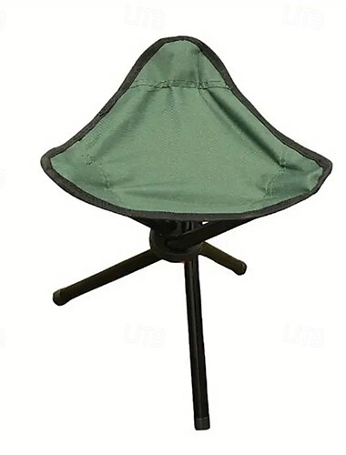  Klappbarer dreieckiger Hocker für den Außenbereich, Angelstühle, Camping, kleine Multifunktionsbänke, faltbare Hocker, Haushaltsaufbewahrung