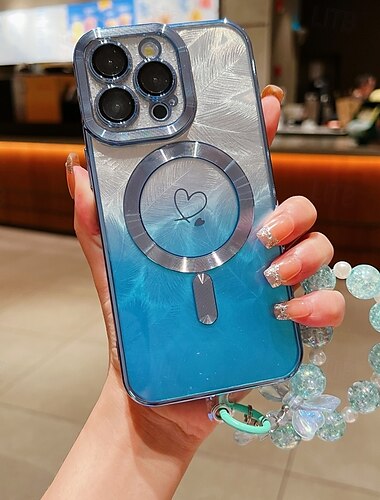  téléphone Coque Pour iPhone 16 Pro Max Plus iPhone 15 Pro Max Plus iPhone 14 13 12 11 Pro Max Plus iPhone 14 Pro Max iPhone 13 12 11 Pro Max Coque Arriere Magnétique Prise en charge de la charge sans