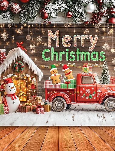  juledekorasjoner skinnende lys effekt hengende billedvev veggkunst stor billedvev veggmaleri dekor fotografi bakteppe teppe gardin hjem soverom stue dekorasjon