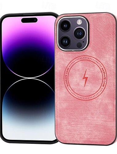  هاتف غطاء من أجل iPhone 16 15 14 Pro Max Plus 13 12 11 Pro Max غطاء خلفي مغناطيس دعم الشحن اللاسلكي ضد الصدمات مكتب  /  الأعمال TPU جلد PU