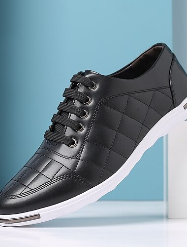  sneakers casual trapuntate da uomo - blu navy, design con lacci, comode e leggere, perfette per l'uso quotidiano
