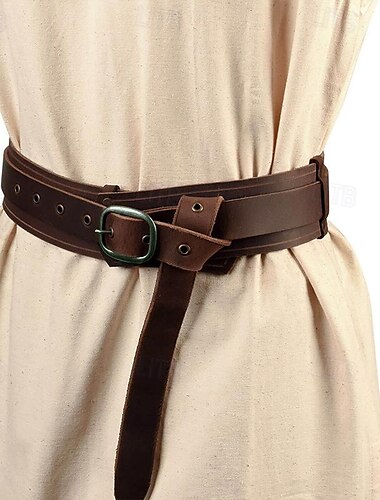  Retro vintage Middeleeuws Renaissance Ceintuur Ren Faire Voor heren Keltisch Viking Maskerade LARP Ren Faire Volwassenen Ceintuur