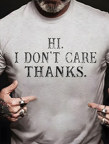  رجالي العامية مضحك تي شيرت كم قصير تي شيرت طباعة ثلاثية الأبعاد رقبة عالية مدورة قميص موضة ملابس الرياضة شارع رياضة في الهواء الطلق مناسب للبس اليومي أبيض الصيف الربيع ملابس S M L XL XXL XXXL