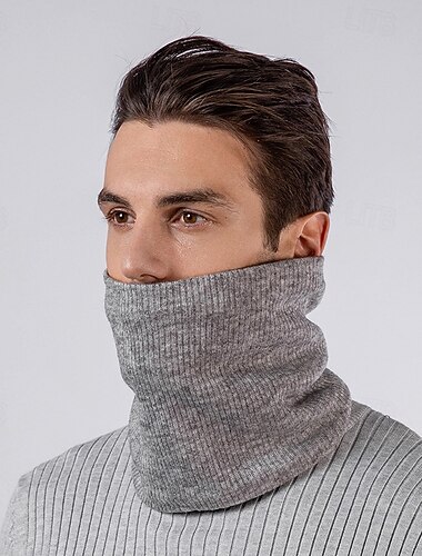  Scaldacollo Scaldacollo Tubolare Portatile Antivento Morbido Inverno Autunno Per uomo Per donna Pesca Attività