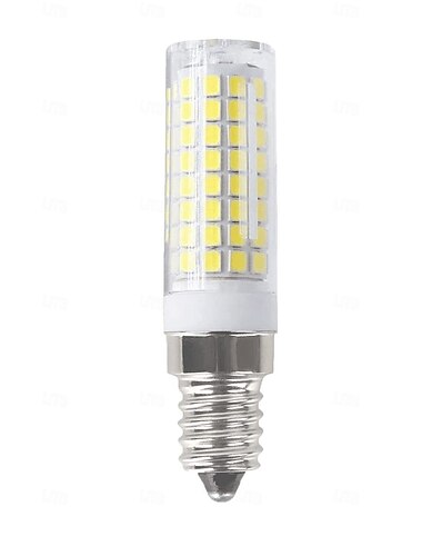  E14 LED-Lampe, 7 W, Ersatzbirne, 70 W, Halogenbirnen, 360° Abstrahlwinkel, für Kronleuchter, Wandlampe, Schreibtischlampe, 5 Stück