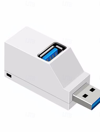  Typ C USB 3.0 Hub-Adapter 3 Ports USB Extender Hochgeschwindigkeitsdatenübertragung Splitter Dockingstation für PC Laptop U Disk Karte lesen