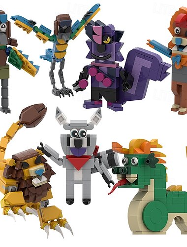  blocs de construction indio park jouets jeu de construction imaginatif blocs figurines d'action blocs de construction d'anniversaire pour adultes enfants fans