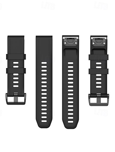  Uhrenarmband für Garmin Fenix 8 43mm 7S Pro 6S 5S Plus Epix Pro 42mm Approach S70 42mm Instinct 2S Descent Mk2S D2 Delta S 20mm Silikon Ersatz Gurt Verstellbar Sportarmband Armband