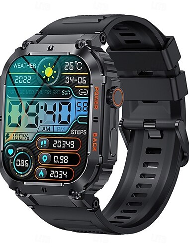  k57pro μπάντα έξυπνων ρολογιών ανδρική γυναικεία αδιάβροχη ανθεκτική μεγάλη οθόνη hd γυμναστικής αθλητικής παρακολούθησης έξυπνο ρολόι για android ios