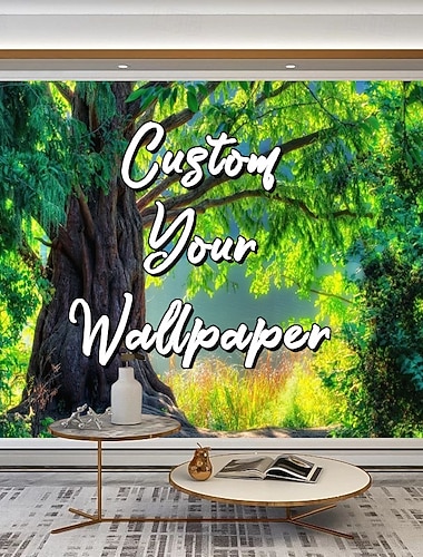  carta da parati personalizzata stacca e attacca personalizzata crea il tuo murale 3d soggiorno camera da letto cucina bagno 35"x55"(90x140cm)