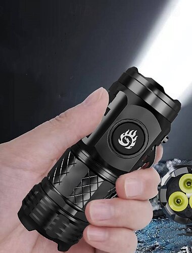  1 stuk 5 W Padverlichting en lantaarns Zaklampen & Campingverlichting Werklampen Multifunctioneel Waterbestendig Meervoudig gebruik Natuurlijk wit 4.2 V Buitenverlichting Binnenplaats Tuin 3