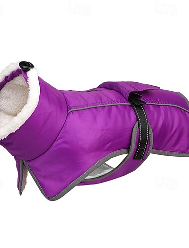  Hund Mäntel Jacke Pufferjacke Winter Wasserdicht Warm Outdoor Innen Hausbekleidung Mittelgroß Groß