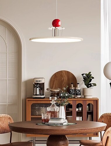  severské lustry led lampy létající talíř závěsná světla osvětlení jídelního stolu kreativní kovaná závěsná světla 110-240v