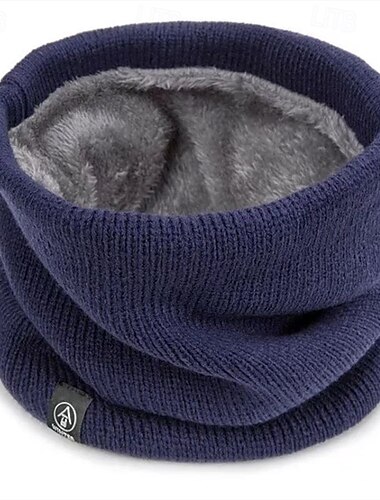  Halswärmer Herren Damen Halswärmer Tragbar Winddicht Warm für Angeln Strand Camping / Wandern / Höhlenforschung Einfarbig Polyester Winter Herbst