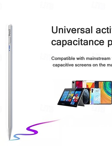  bp-16 universele styluspennen voor touchscreens fijne punt actieve slimme digitale pen compatibel met iPad en de meeste tablets